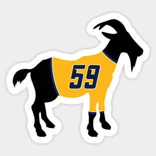 Roman Josi GOAT Sticker